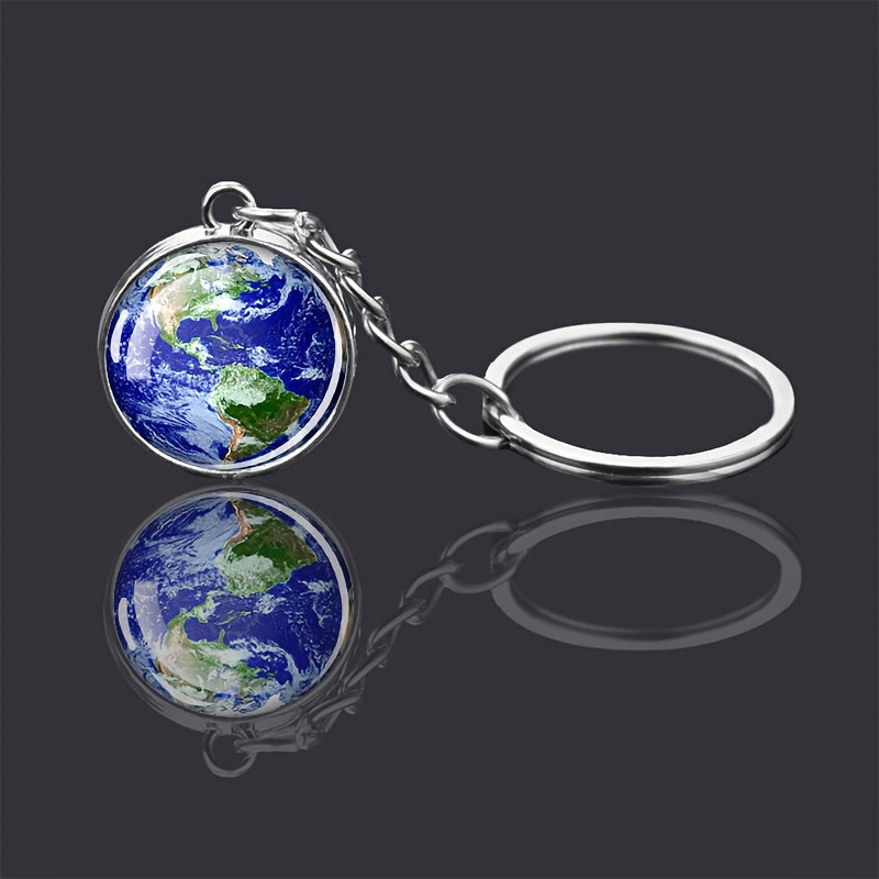 Solar System Eight Planets Keychain
