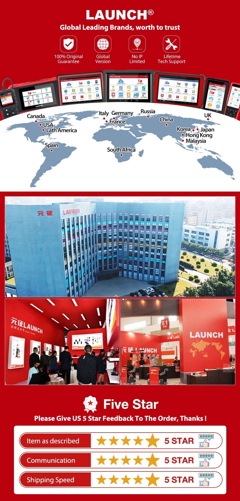 LAUNCH X431 CRP919E BT OBD2 Scanner,Bidirectional Scan Tool,added CAN FD/DoIP All System Diagnostic,with BT adapter,ECU Coding