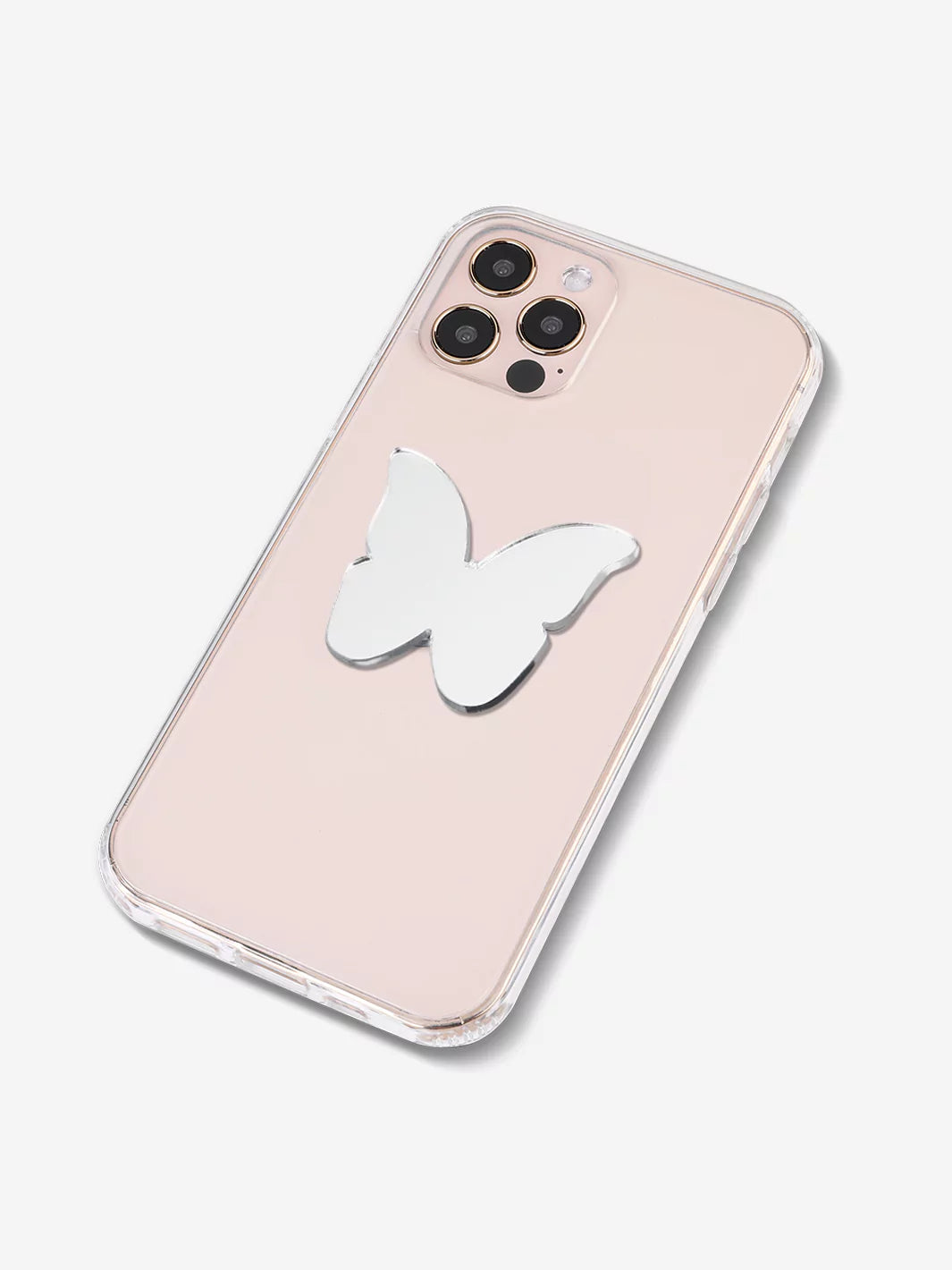 Stick-On Mirror Phone Decal - Butterfly
