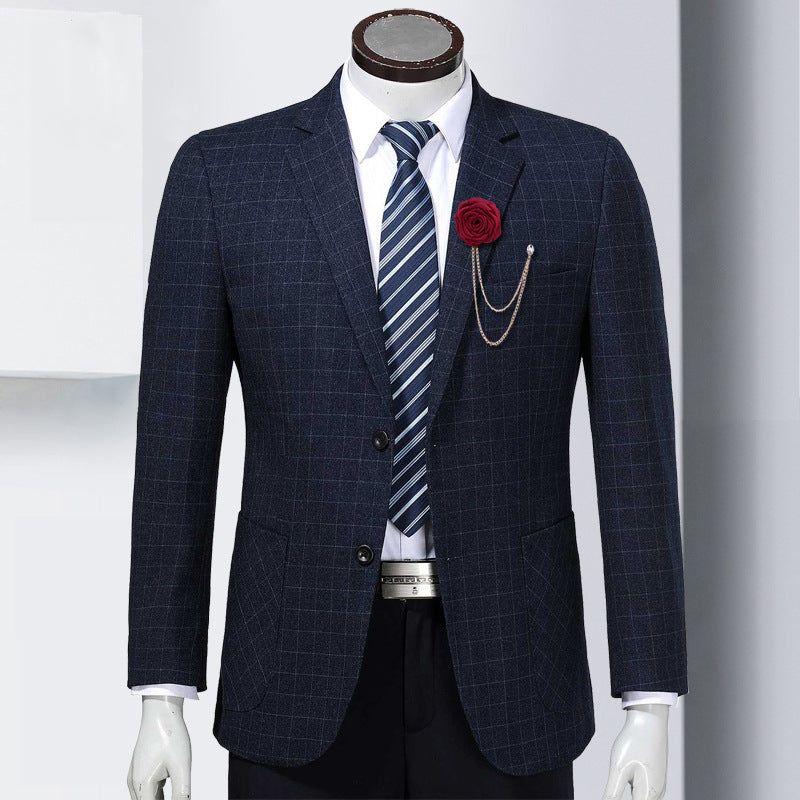 Men's Wedding Ceremony Groom Brooch - Handmade Rose Chain Brooch - For Grooms - Perfect for Wedding Occasions - Ideal Gift for Weddings & Anniversaries