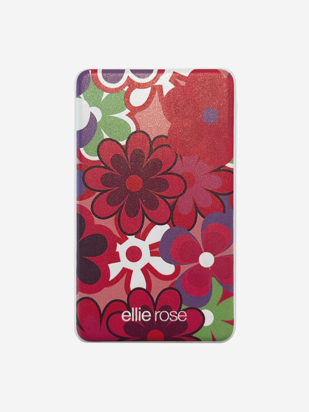 Groovy Floral Power Bank (USB-A + USB-C Ports)