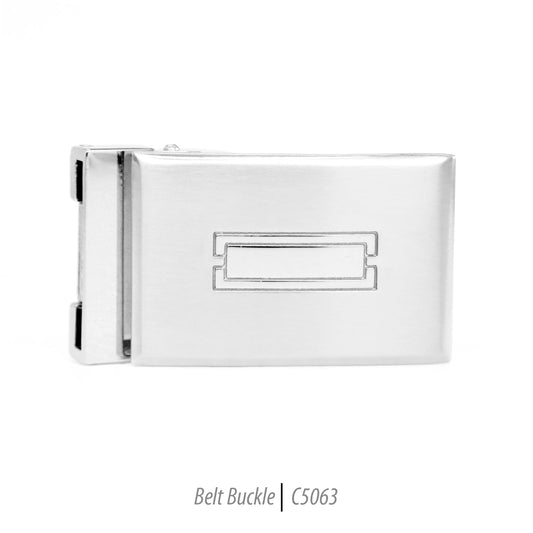Ferrecci Men's Stainless Steel Removable Belt Buckle - C5063
