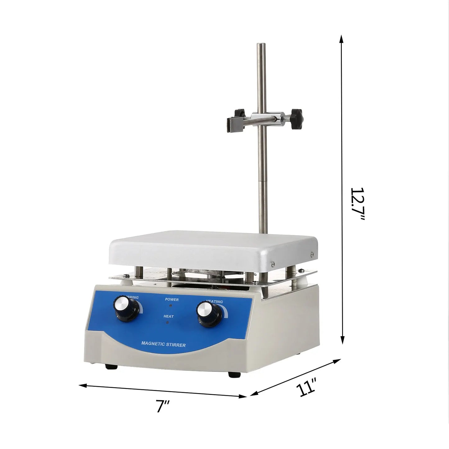 SucceBuy 1000ML 3000ML Electric Magnetic Stirrer Hot Plate Vortex Mixer Shaker With Stir Bar Medical Bioloicgal Chemical Lab