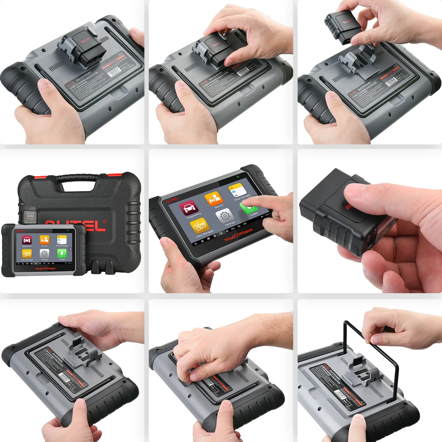 Autel MaxiCOM MK808BT PRO Car Diagnostic Tools OBD2 Scanner Code Reader All System Diagnosis PK MK808 MK808S