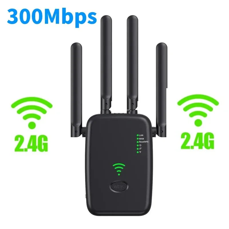 1200Mbps Wireless WiFi Repeater Signal Amplifier Router 2.4G 5G Dual-Band Extender 802.11ac Gigabit WiFi Repeater WIFI Booster