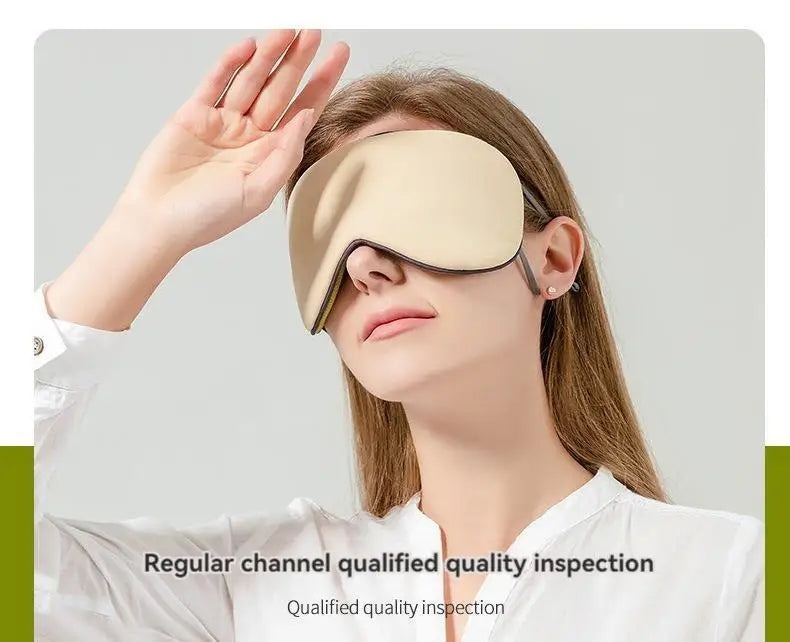 Sleeping Eye Mask Korean Style Ice Silk Warm And Cool Dual Use Adjustable Travel Light Blocking Breathable Eye Mask