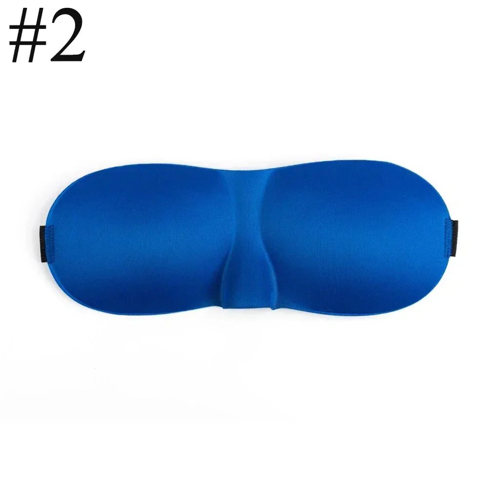Eye Mask for Sleeping 3D Contoured Cup Blindfold Concave Molded Night Sleep Face Masks Block Out Light with Women Men Eyepatch