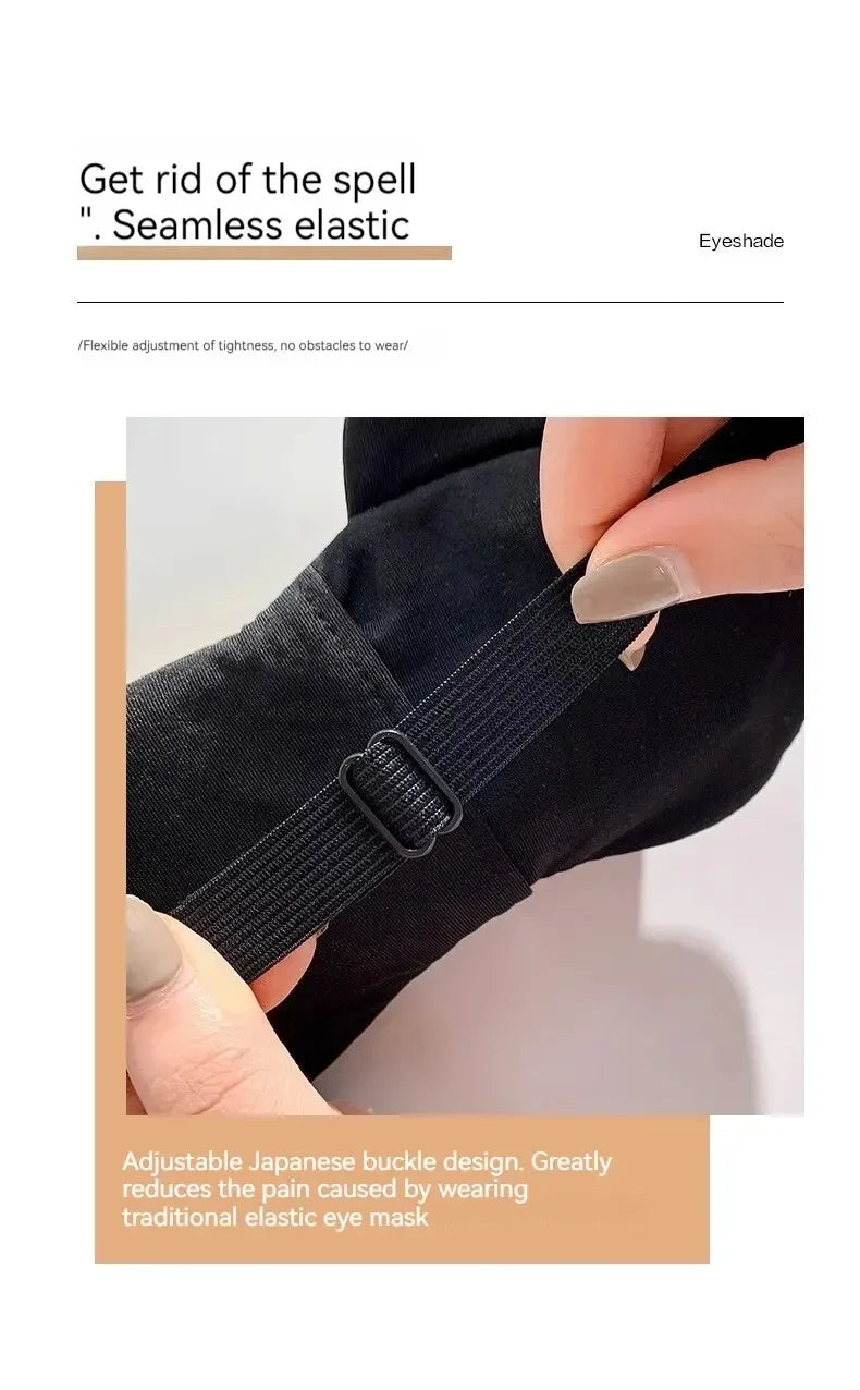 Cute Eye Mask Sleep Soothing Eye Fatigue Warm Compress Wear Comfortable Children And Students Eye Masks