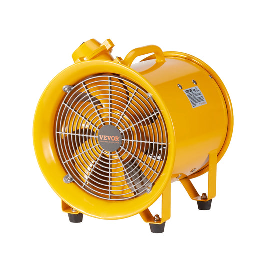 SucceBuy Portable Ventilation Fan 350W/550W/1100W Industrial Exhaust Fan Air Clean Extractor Blower Factory Warehouse Homeuse