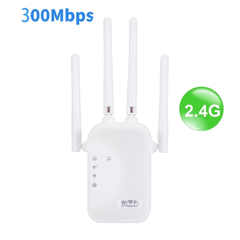 Router Wireless Repeater 1200Mbps Wifi Signal Booster Dual-Band 2.4G 5G WiFi Extender Gigabit WiFi Amplifier Home Office Outdoor