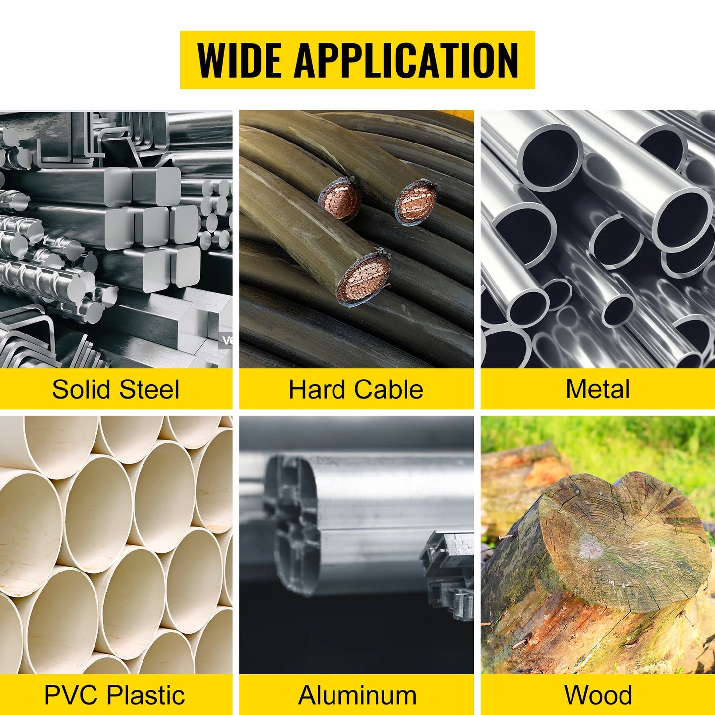 SucceBuy Portable BandSaw 5Inch Cutting Capacity Cordless Variable Speed 10Amp Motor Deep Cut Bandsaw for Metal Wood Pipes Rebar