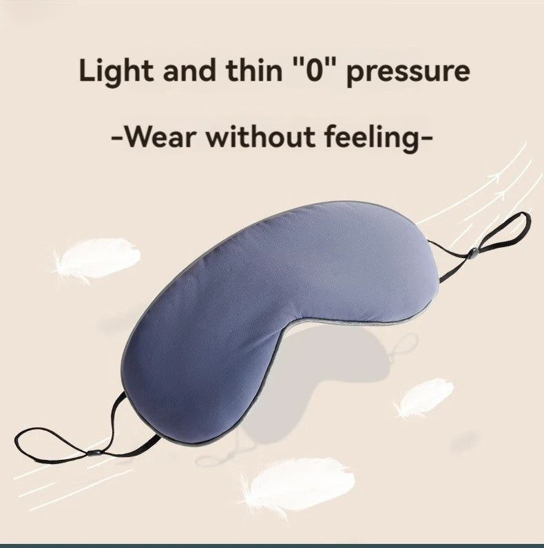 Sleeping Eye Mask Korean Style Ice Silk Warm And Cool Dual Use Adjustable Travel Light Blocking Breathable Eye Mask