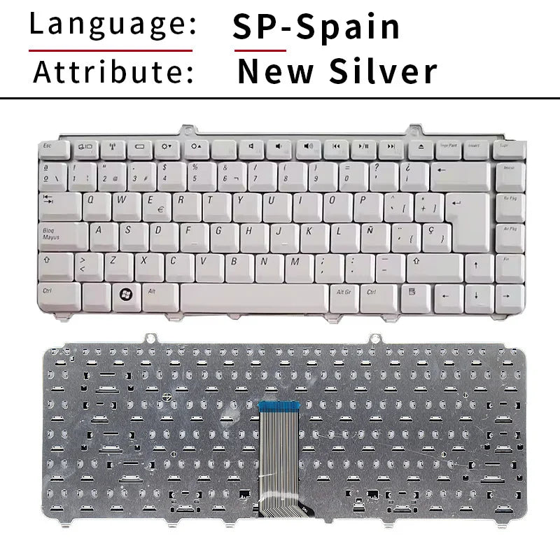 New US/English RU/Russian Laptop Keyboard  For Dell Inspiron 1545 1520 1420 1400 PP41L M1330 M1550 NK750 PP25L PP29L PP22L
