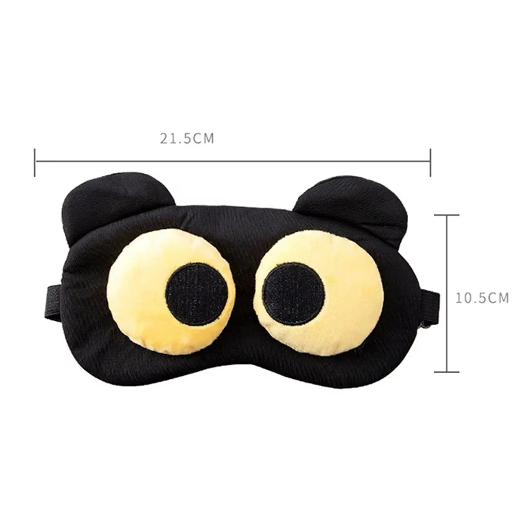 Cute Eye Mask for Sleep Cover Breathable Soothing Eye Fatigue Warm Compress Wear Comfortable Children And Students Blindfold Eye
