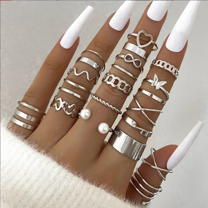 22 pcs ring set