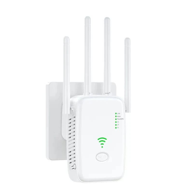 1200Mbps Wireless WiFi Repeater Signal Amplifier Router 2.4G 5G Dual-Band Extender 802.11ac Gigabit WiFi Repeater WIFI Booster