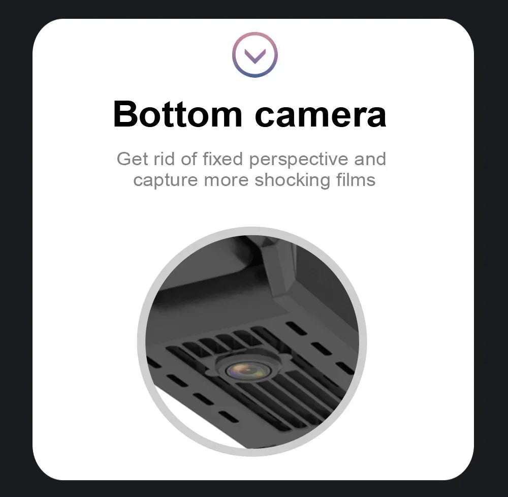 New E99Pro RC Drone 4K Professional With Wide Angle Dual HD Camera Foldable RC Helicopter 5G WIFI FPV Height Hold Apron Sell