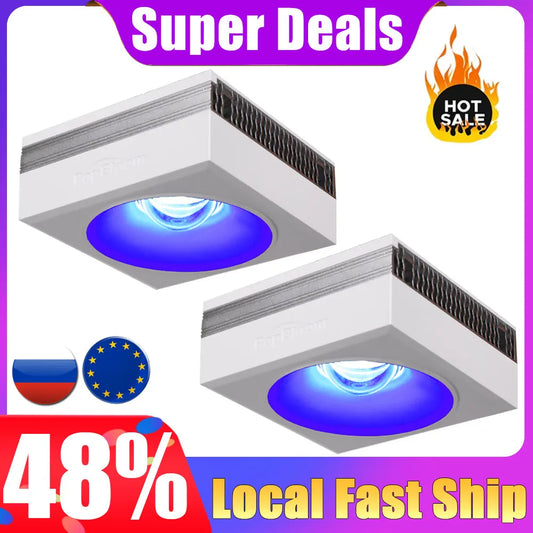 NEW PopBloom RL90 WiFi Led Aquarium Light Full Spectrum, Reef Light Aquarium Saltwater Coral Growing Marine Aquarium Tank Lamp