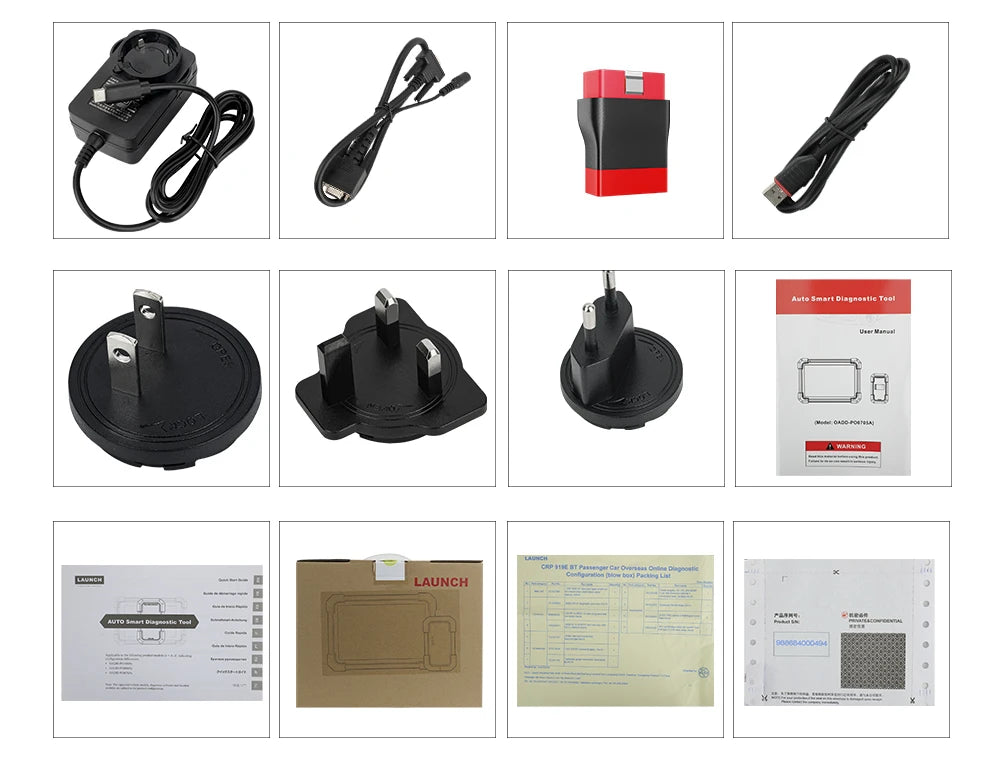 LAUNCH X431 CRP919E BT OBD2 Scanner,Bidirectional Scan Tool,added CAN FD/DoIP All System Diagnostic,with BT adapter,ECU Coding