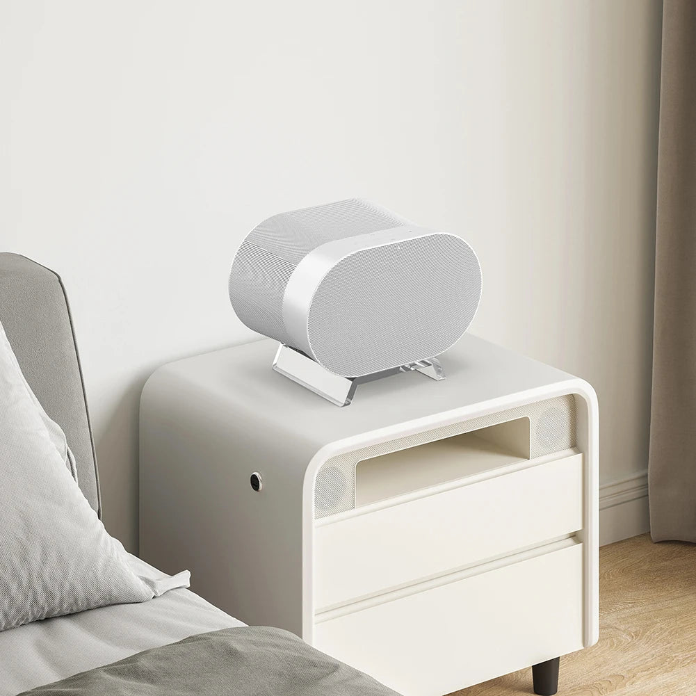 Acrylic Wall Mount Holder Stand For Sonos Era 300 Mini Speaker Stand without Drilling Durable Display Floating Holder Home Decor