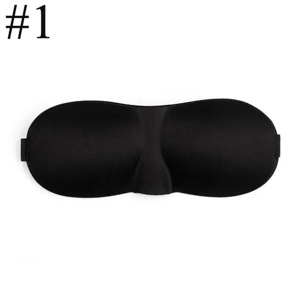 Eye Mask for Sleeping 3D Contoured Cup Blindfold Concave Molded Night Sleep Face Masks Block Out Light with Women Men Eyepatch