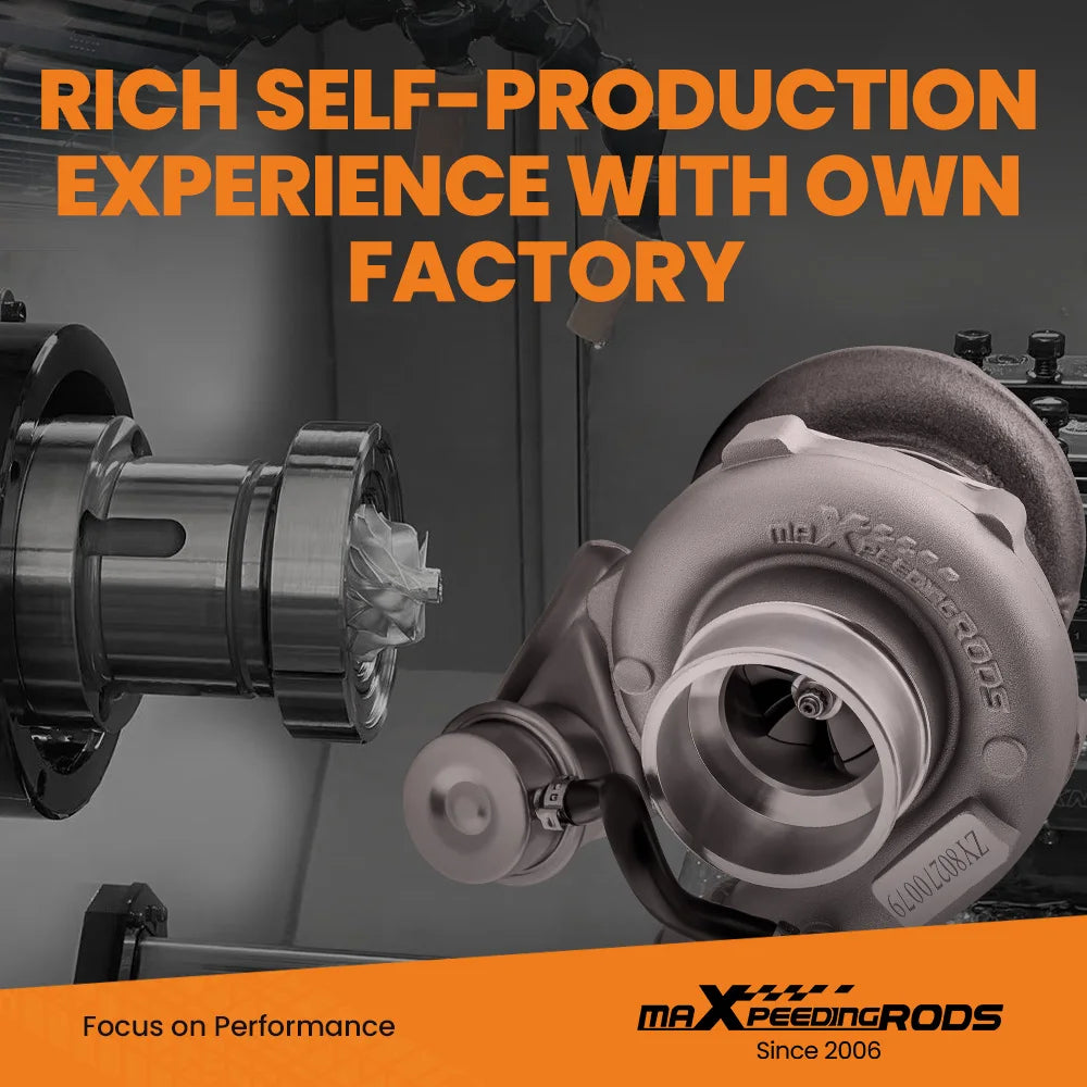 T25 T28 GT25 GT28 GT2871 GT2860 A/R .64 Universal Turbo Charger for 1.5-2.0L Billet Turbocharger Turbine Up to 400HP