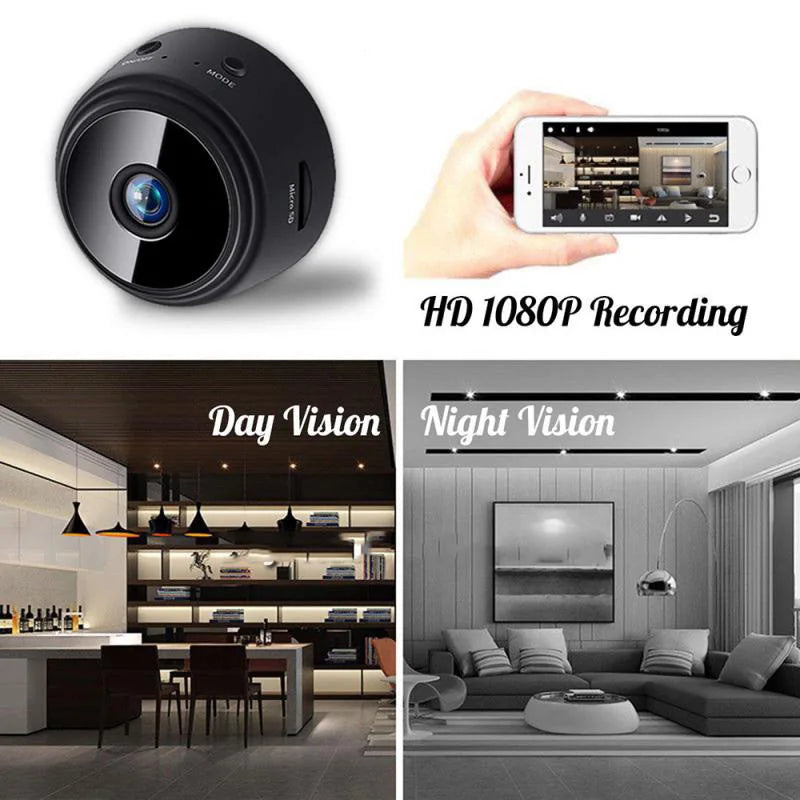 A9 Mini Camera Full HD 720P Intelligent Home Security App IP WiFi Camera Monitor Mobile Remote Camera Mobile Remote Application