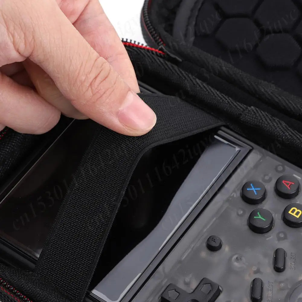 For R36S/R35S Game Console Storage Bag Hard Carrying Case Shockproof Carrying Bag for Anbernic RG35XX/RG353V/RG353VS Case Bag