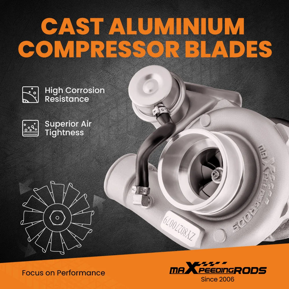 T25 T28 GT25 GT28 GT2871 GT2860 A/R .64 Universal Turbo Charger for 1.5-2.0L Billet Turbocharger Turbine Up to 400HP