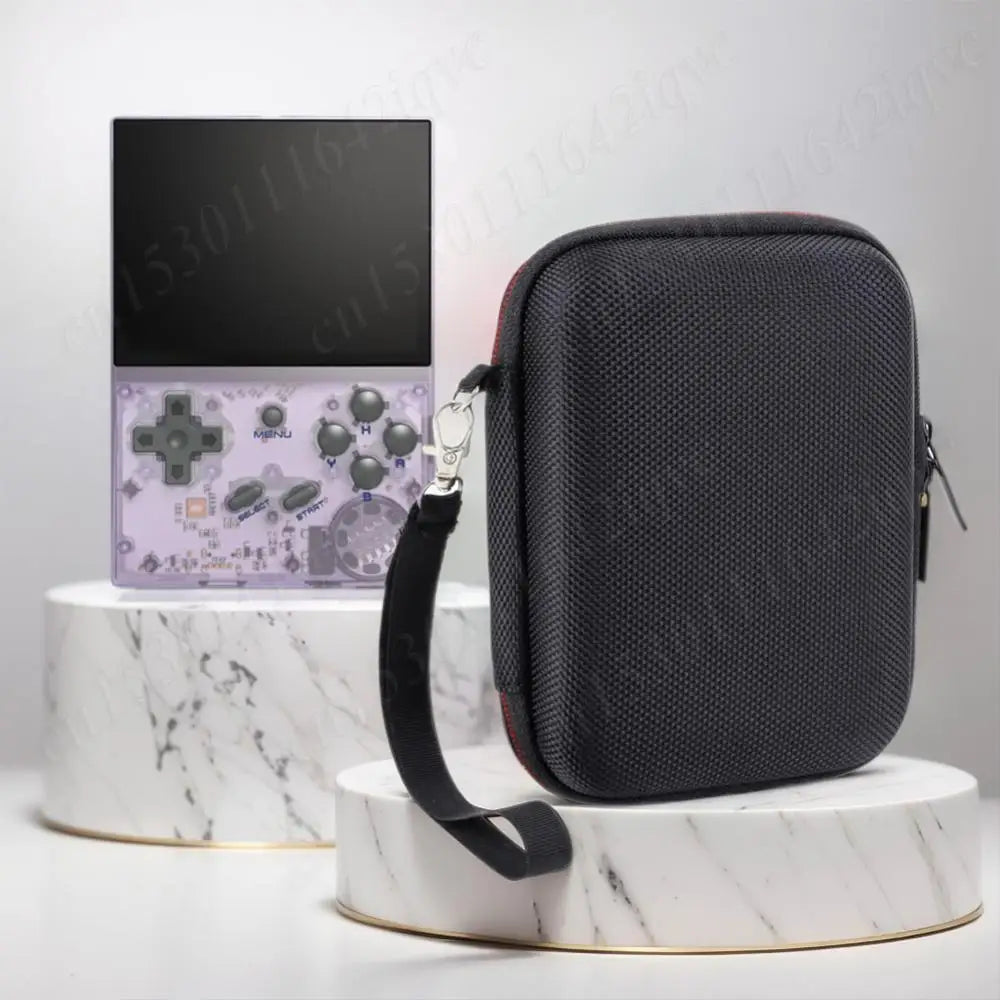 For R36S/R35S Game Console Storage Bag Hard Carrying Case Shockproof Carrying Bag for Anbernic RG35XX/RG353V/RG353VS Case Bag