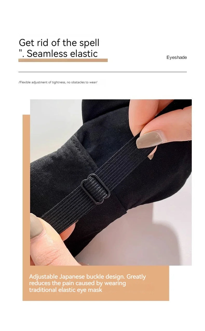 Cute Eye Mask Sleep Soothing Eye Fatigue Warm Compress Wear Comfortable Children And Students Eye Masks