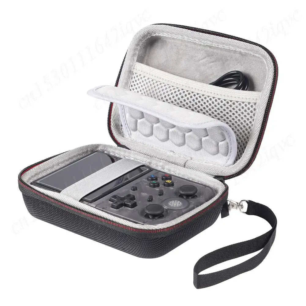 For R36S/R35S Game Console Storage Bag Hard Carrying Case Shockproof Carrying Bag for Anbernic RG35XX/RG353V/RG353VS Case Bag