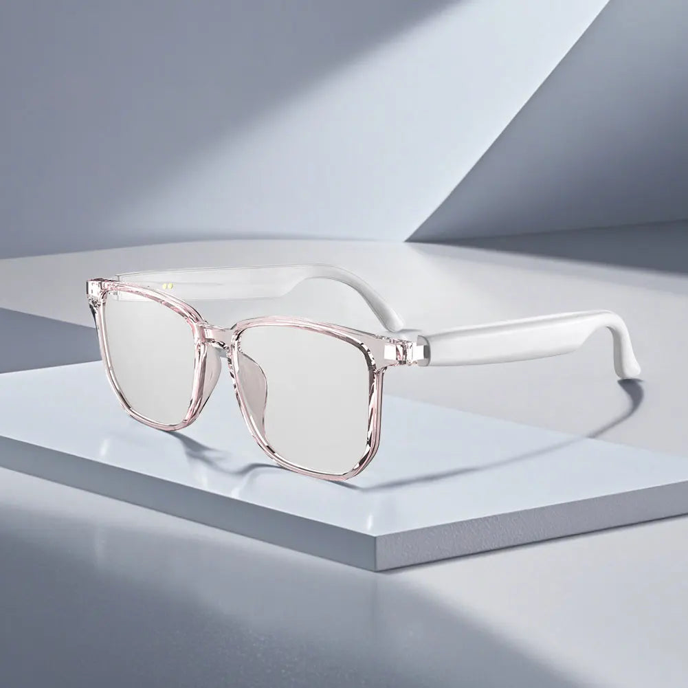 Smart Glasses Earphones Automatic Voice Translation AI Glasses Support 75 Languages Audio Glasses for Travel Business Meeting