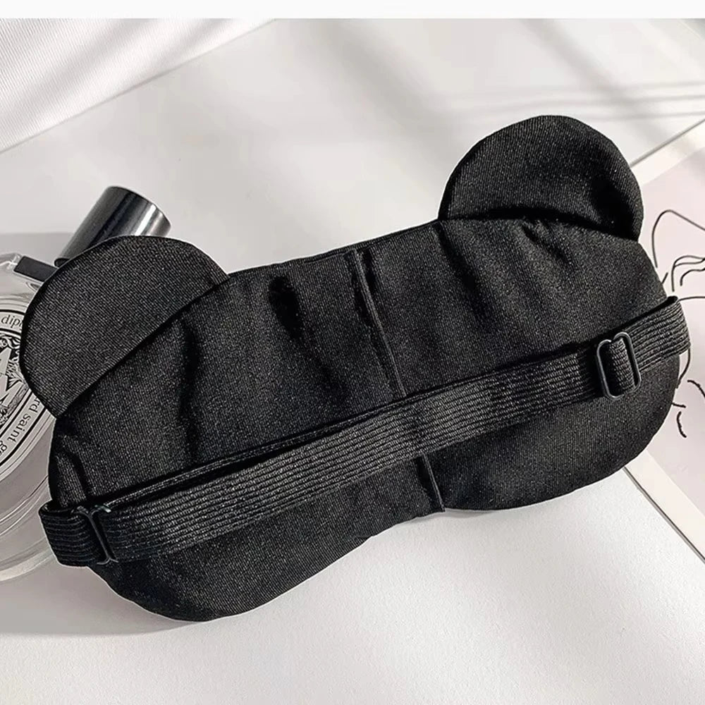 Cute Eye Mask for Sleep Cover Breathable Soothing Eye Fatigue Warm Compress Wear Comfortable Children And Students Blindfold Eye