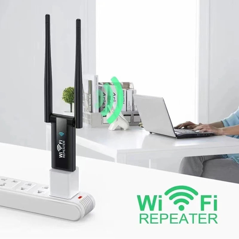 USB Wifi Repeater 300M Wi-Fi Signal Booster 2.4G Wireless Extender Wi Fi Adapter For Desktop PC Laptop