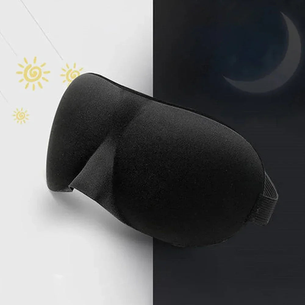 Eye Mask for Sleeping 3D Contoured Cup Blindfold Concave Molded Night Sleep Face Masks Block Out Light with Women Men Eyepatch