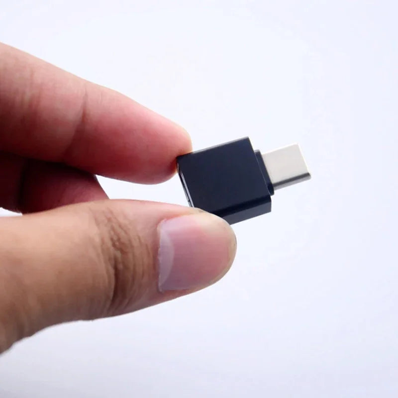 1/5 PCS New Universal Type-C to USB 2.0 OTG Adapter Connector for Mobile Phone USB2.0 Type C OTG Cable Adapter