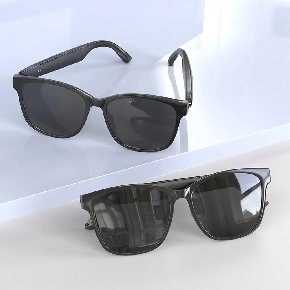 Smart Glasses Earphones Automatic Voice Translation AI Glasses Support 75 Languages Audio Glasses for Travel Business Meeting