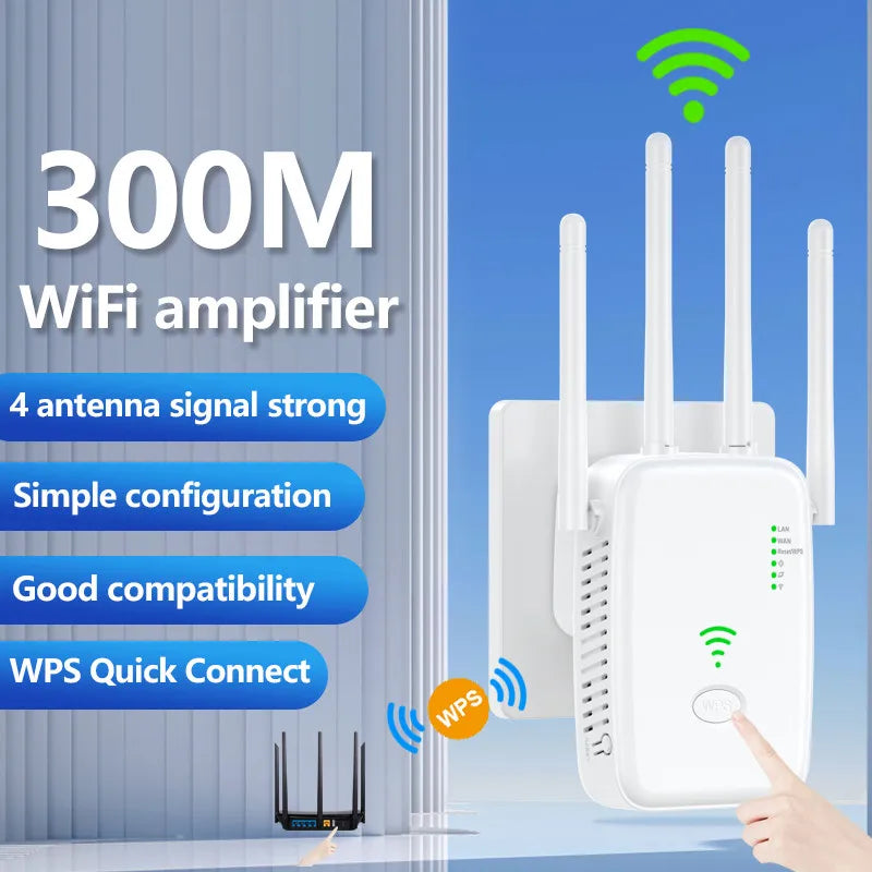 1200Mbps Wireless WiFi Repeater Signal Amplifier Router 2.4G 5G Dual-Band Extender 802.11ac Gigabit WiFi Repeater WIFI Booster
