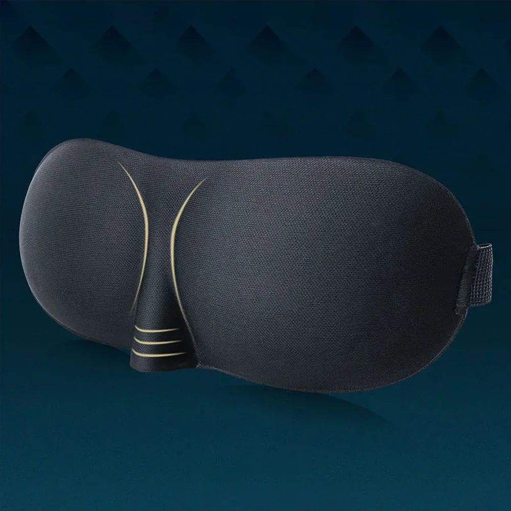 Eye Mask for Sleeping 3D Contoured Cup Blindfold Concave Molded Night Sleep Face Masks Block Out Light with Women Men Eyepatch