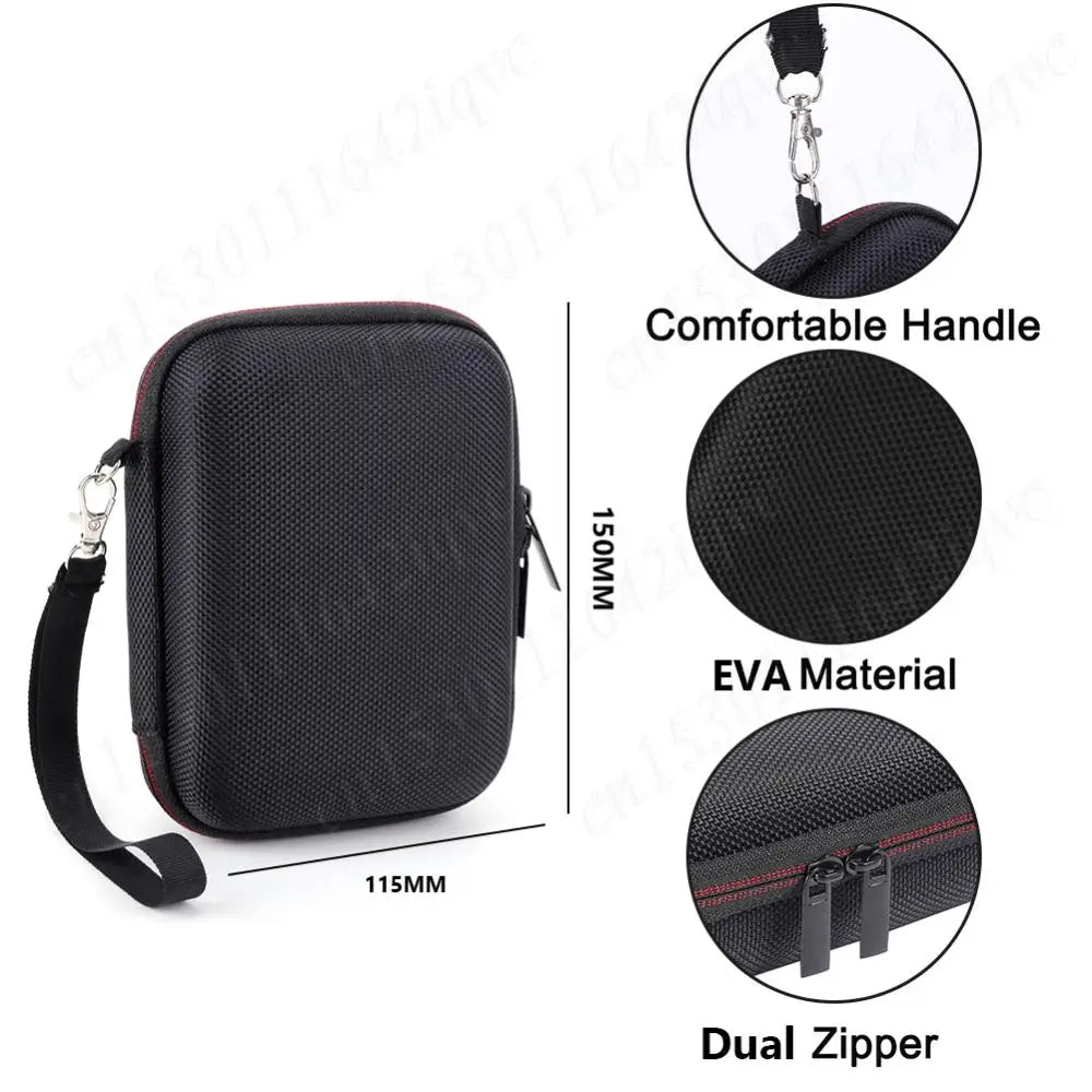For R36S/R35S Game Console Storage Bag Hard Carrying Case Shockproof Carrying Bag for Anbernic RG35XX/RG353V/RG353VS Case Bag