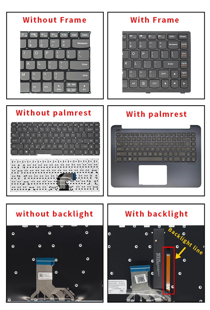 New US/English RU/Russian Laptop Keyboard  For Dell Inspiron 1545 1520 1420 1400 PP41L M1330 M1550 NK750 PP25L PP29L PP22L