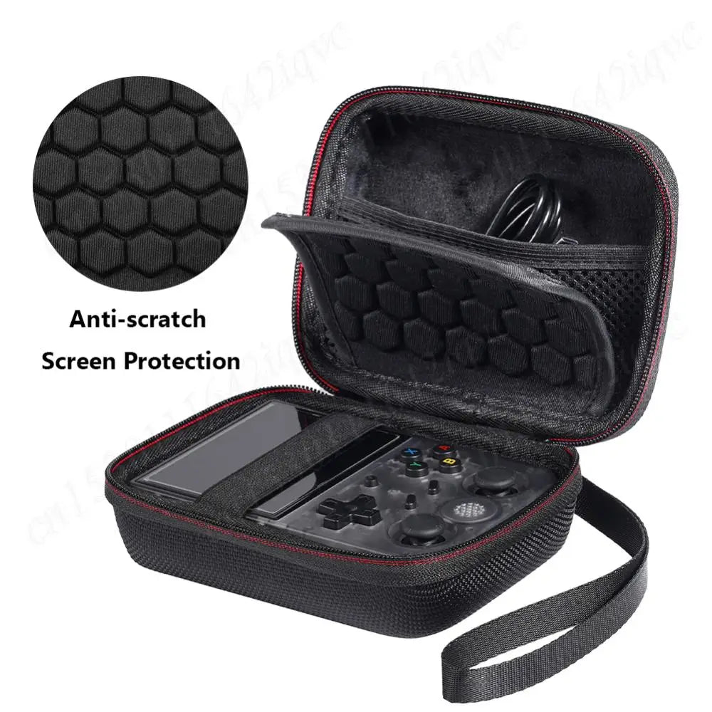For R36S/R35S Game Console Storage Bag Hard Carrying Case Shockproof Carrying Bag for Anbernic RG35XX/RG353V/RG353VS Case Bag