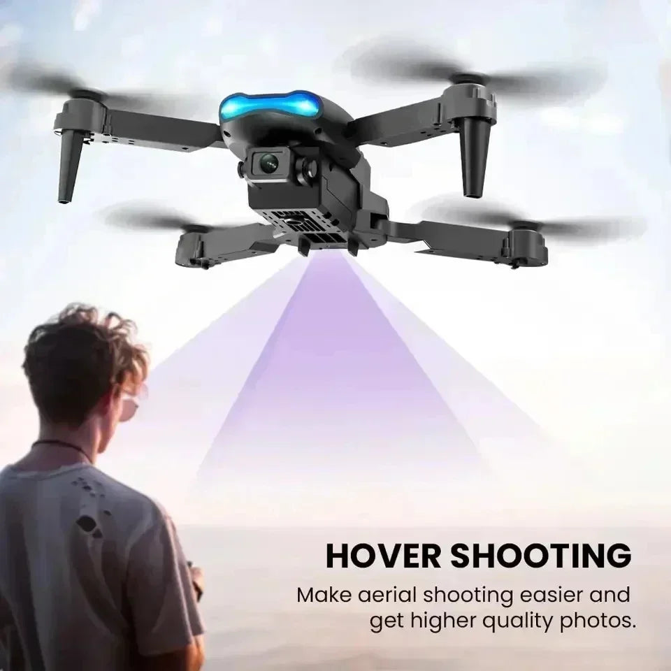 New E99Pro RC Drone 4K Professional With Wide Angle Dual HD Camera Foldable RC Helicopter 5G WIFI FPV Height Hold Apron Sell