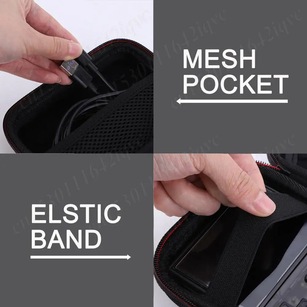 For R36S/R35S Game Console Storage Bag Hard Carrying Case Shockproof Carrying Bag for Anbernic RG35XX/RG353V/RG353VS Case Bag