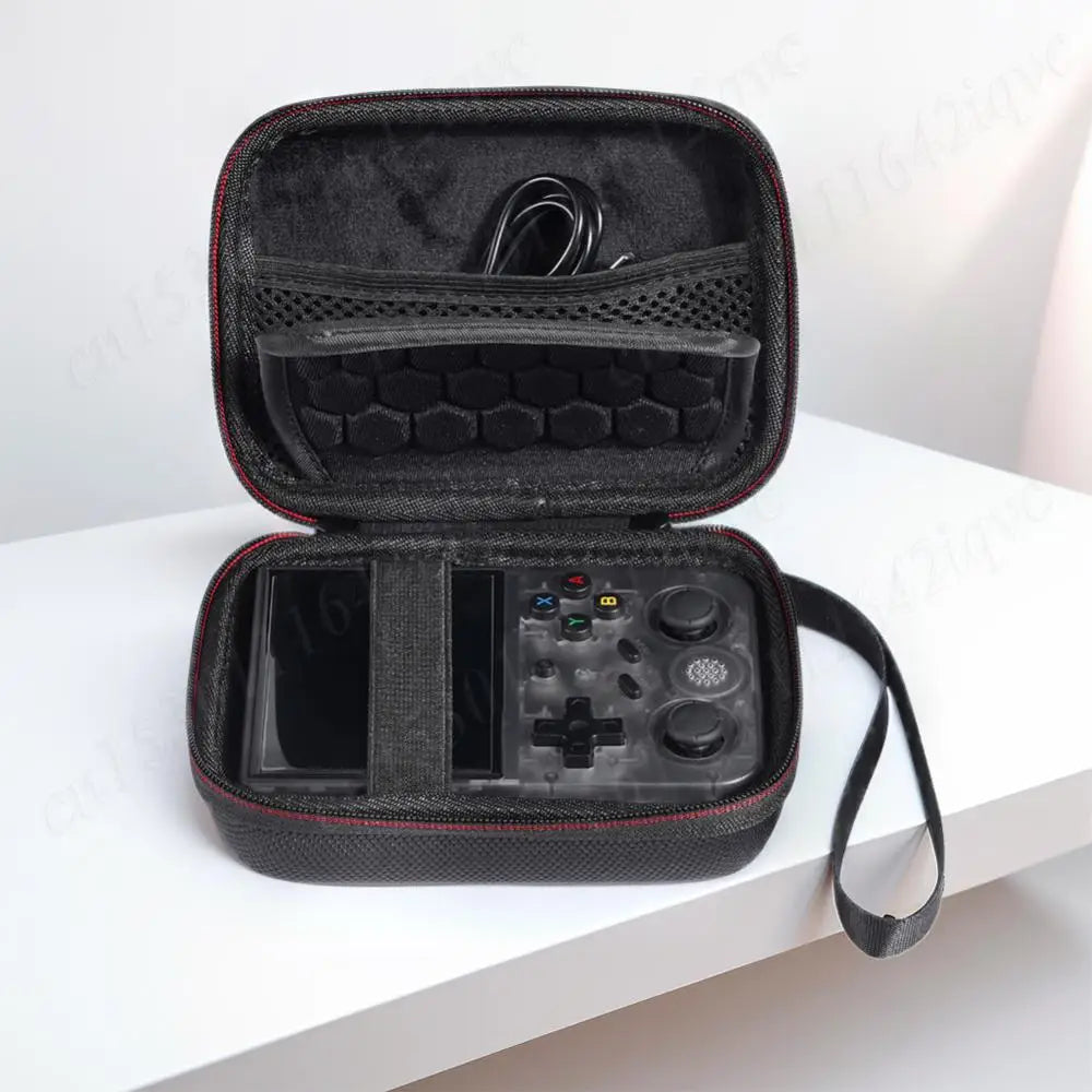 For R36S/R35S Game Console Storage Bag Hard Carrying Case Shockproof Carrying Bag for Anbernic RG35XX/RG353V/RG353VS Case Bag
