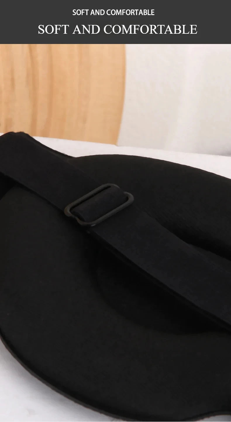 Eye Mask for Sleeping 3D Contoured Cup Blindfold Concave Molded Night Sleep Mask Block Out Light with Women Men  Cute Sleep Mask