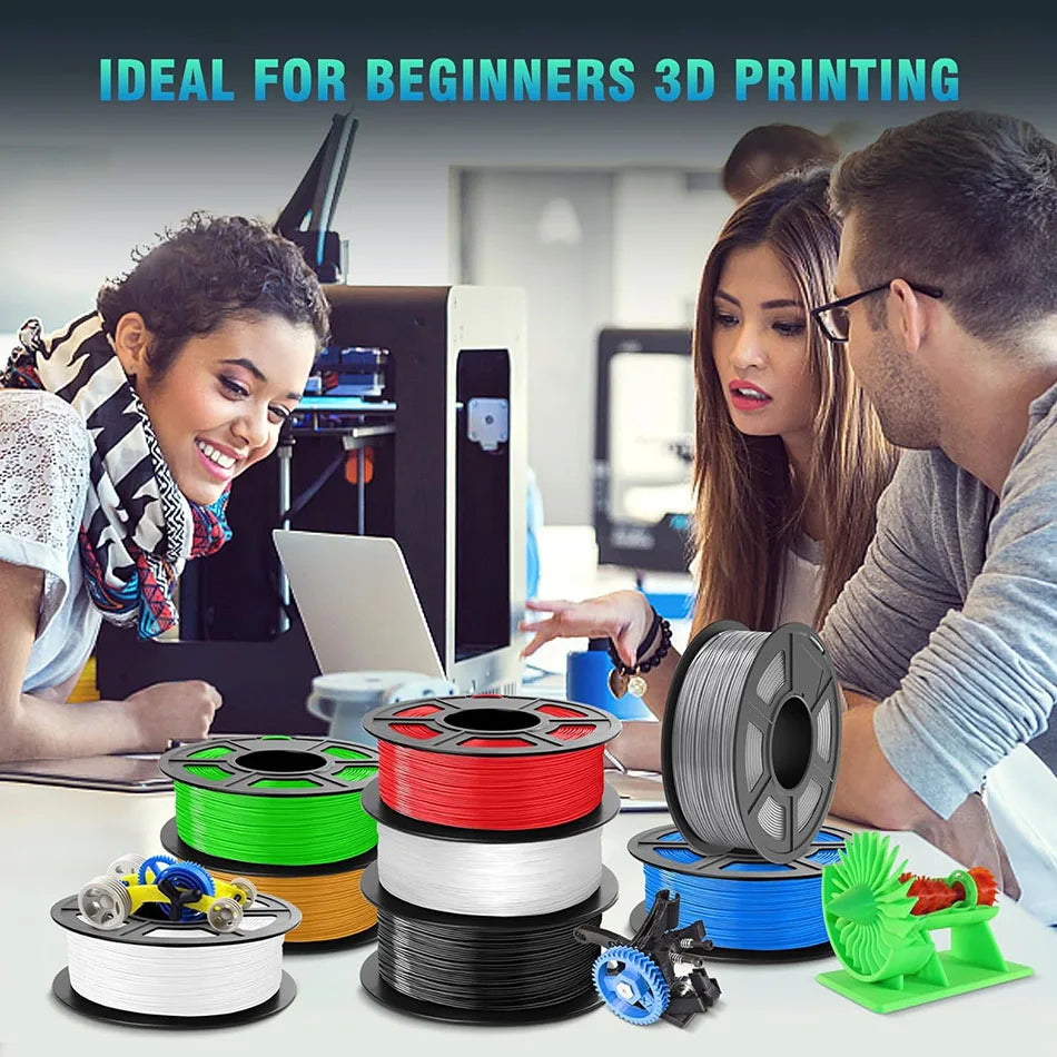 JAYO ASA / ABS / Easy ABS Filament 1.75mm 1KG 3D Filament Low Printing Temperature ABS 3D Printer Filament Excellent Resistance