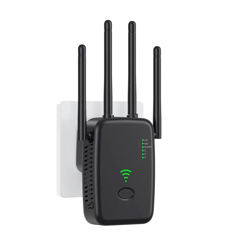 1200Mbps Wireless WiFi Repeater Signal Amplifier Router 2.4G 5G Dual-Band Extender 802.11ac Gigabit WiFi Repeater WIFI Booster