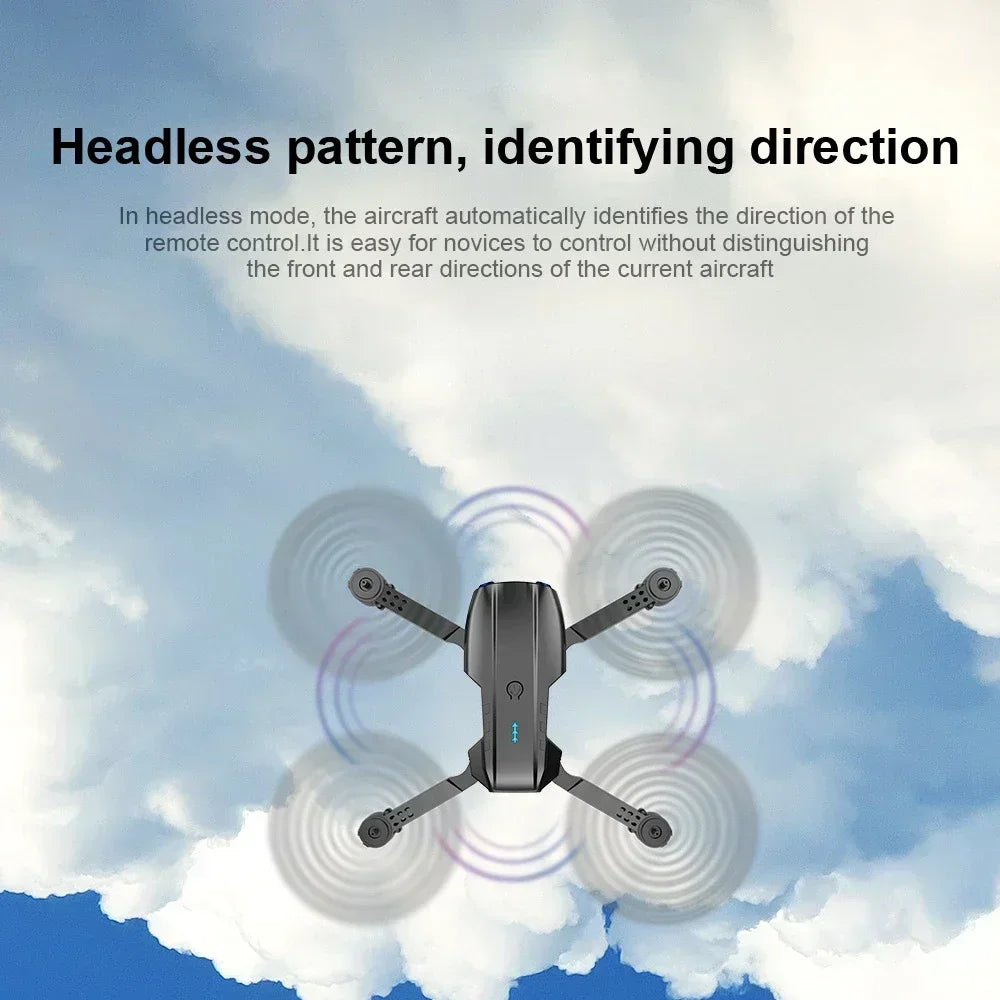 New E99Pro RC Drone 4K Professional With Wide Angle Dual HD Camera Foldable RC Helicopter 5G WIFI FPV Height Hold Apron Sell